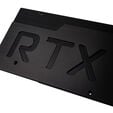 aqua computer Backplate f&uuml;r kryographics NEXT RTX 2080, passiv image number null