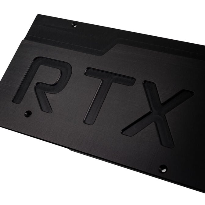 aqua computer Backplate f&uuml;r kryographics NEXT RTX 2080, passiv image number 2