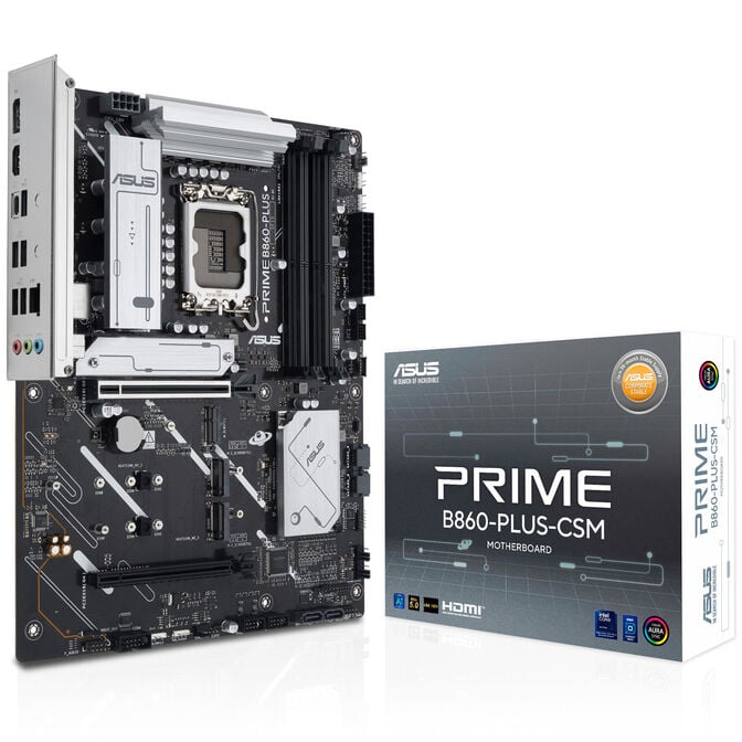 ASUS Prime B860-Plus Mainboard, Sockel LGA 1851, Intel B860, ATX, DDR5 image number 0