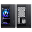 Phanteks XT V3 PC Case, Mini Case, mATX, Tempered Glass - including 3x 120mm Fans, Black image number null