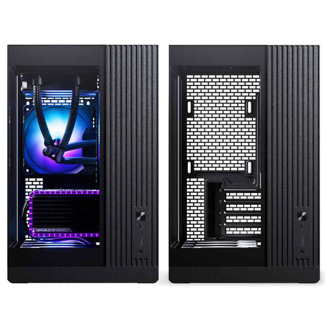 Phanteks XT V3 PC Case, Mini Case, mATX, Tempered Glass - including 3x 120mm Fans, Black image number 9