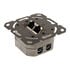 InLine Cat. 6 Aufputz Anschlußdose 2x RJ45 Buchse, waagerecht - weiß image number null