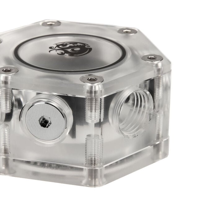 Bitspower Hexagon Flow Indicator-RGB image number 2