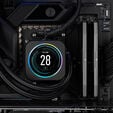 Corsair Vengeance DDR5-6000 RAM, CL30, EXPO - 64 GB Dual-Kit, grau image number null