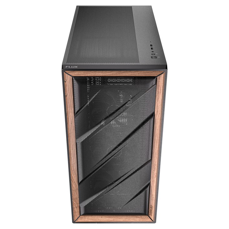 Antec Flux PC Case, Mid Tower, E-ATX, Tempered Glass – Black image number 13
