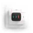 AXAGON 11-in-1 Hub with USB-C cable and power adapter image number null