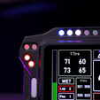 Conspit CSD Lite Dashboard, 5 Zoll IPS-Touchscreen, 31 LEDs, SimHub - schwarz, 854 x 480 px image number null