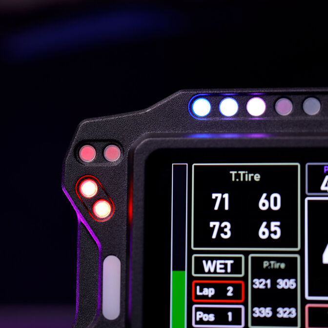 Conspit CSD Lite Dashboard, 5 Zoll IPS-Touchscreen, 31 LEDs, SimHub - schwarz, 854 x 480 px image number 10
