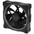 ASUS Prime MR120 ARGB-L&uuml;fter, PWM, Reverse - 120mm, schwarz, 3er-Pack image number null