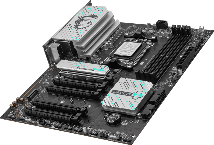 MSI B840 Gaming Plus WiFi Motherboard, socket AM5, AMD B840, ATX, DDR5 image number 2