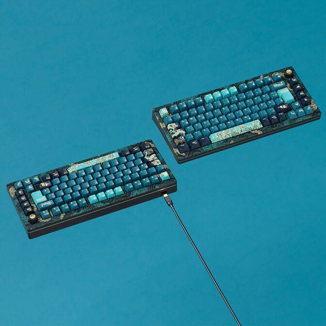 AKKO MOD 007B V3 HE "Year of the Dragon" Gaming Tastatur, RGB - Astrolink Switch, ISO-DE/UK image number 5