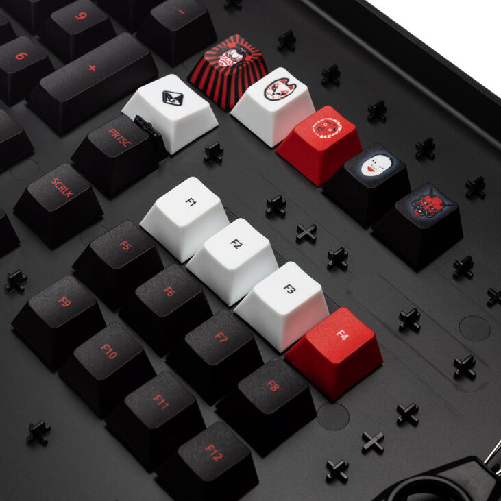 Traitors KABUKI Keycap Set, PBT (US) image number 2