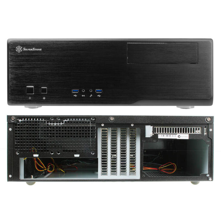 SilverStone SST-GD05B USB 3.0 Grandia Desktop - schwarz image number 1