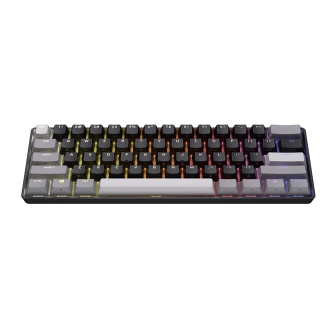 Corsair CLIPPER PRO MINI 60 Hall Effect Gaming Keyboard, Backlit RGB LED, CORSAIR MGX Core, Black PBT DS Keycaps image number 2