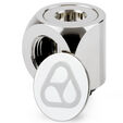 Thermal Grizzly DeltaMate Rotary Fitting - 90 Grad, Gloss Nickel, 6er-Pack image number null