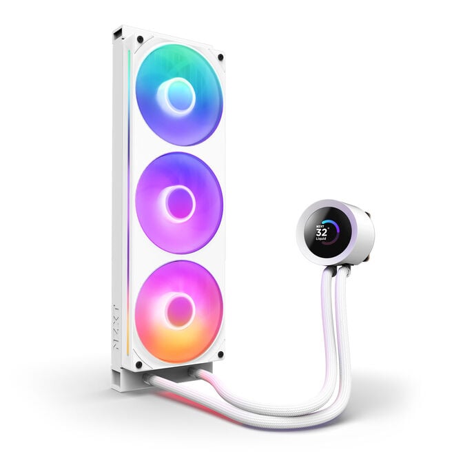 NZXT Kraken Plus 360 RGB AiO Wasserk&uuml;hlung - 360mm, wei&szlig; image number 2