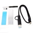 SilverStone SST-MS13 - USB 3.2 Gen 2 Geh&auml;use f&uuml;r M.2 SSD image number null