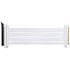 PHANTEKS PCI-E 4.0 x16 riser ribbon cable, 180 degrees, 30 cm - white image number null