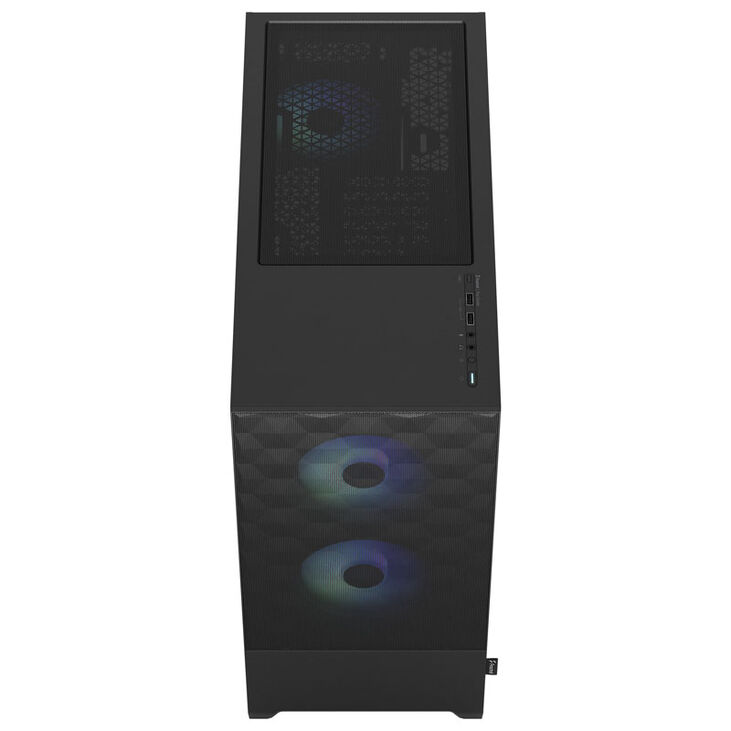 Fractal Design Pop Air RGB Black TG Clear Tint Mid Tower - black image number 3