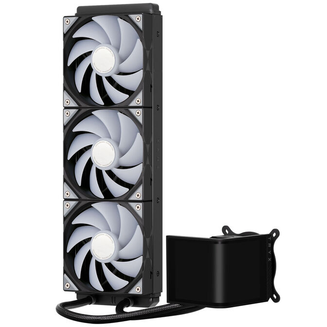 Lian Li O11D EVO RGB + TRYX PANORAMA SE ARGB Complete Water Cooling - black, 360mm image number 11