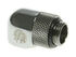 Bitspower Adapter 90 Grad G1/4 Zoll AG auf G1/4 Zoll IG - drehbar, silber glänzend image number null
