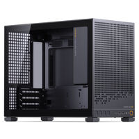 Jonsbo D32 PRO Black PC Case, Mini Case, mATX, Tempered Glass - black