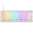 Ducky One 3 Aura White Mini Gaming Tastatur, RGB LED - MX-Brown image number null