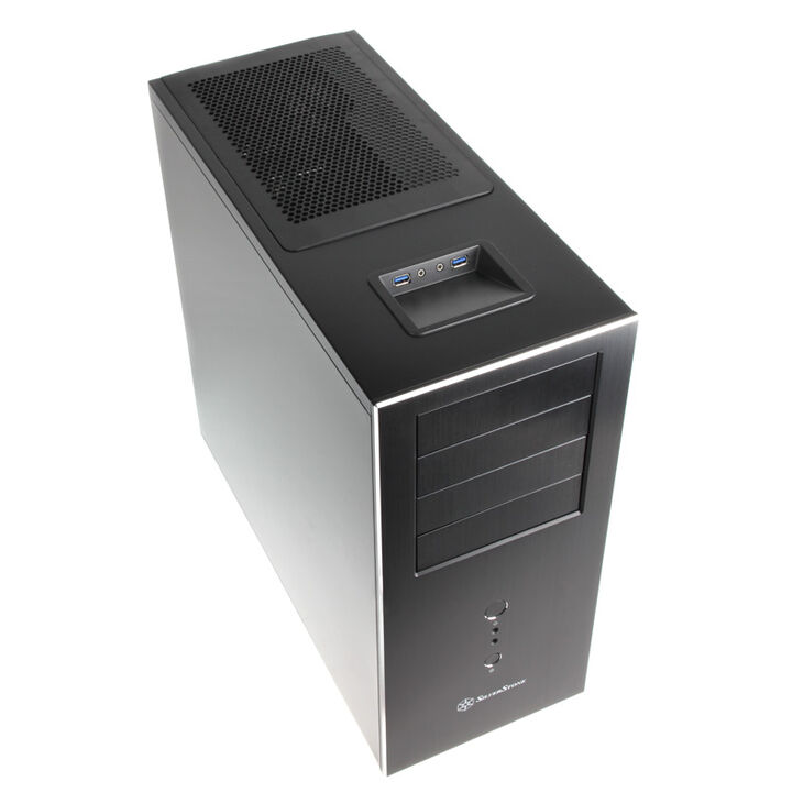 SilverStone SST-TJ04B-E TemJin Midi-Tower - schwarz image number 7