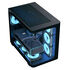 Aerocool P500C PC-Gehäuse, Midi-Tower, ATX, Tempered Glass - schwarz image number null