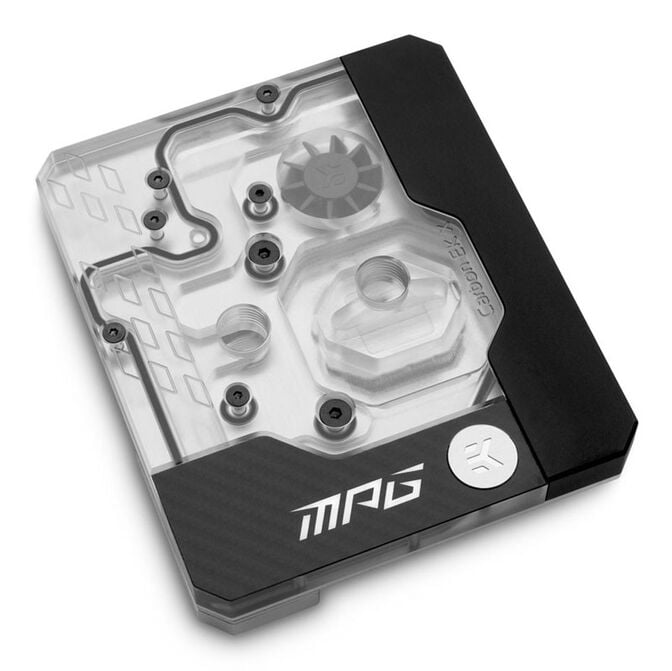 EK Water Blocks EK-Quantum Momentum, Intel MPG Z590 Gaming Carbon - EK X Edition - Socket 1200 image number 0