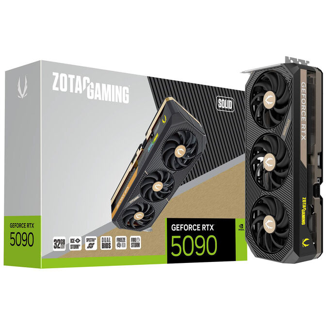 ZOTAC GAMING GeForce RTX 5090 Solid, 32768 MB GDDR7 image number 0