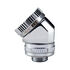 PHANTEKS Glacier Rotary Anschluss 45 Grad G1/4 Zoll AG auf 16mm AD Hardtube - drehbar, chrome silber image number null