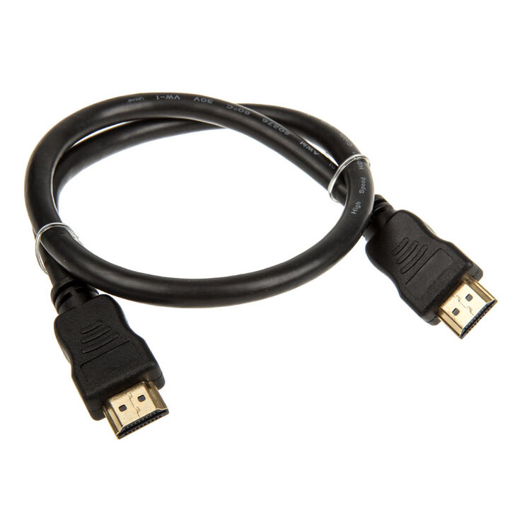 InLine 4K (UHD) HDMI Kabel, schwarz - 0,5m image number 1