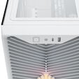 Corsair 3200D RS ARGB PC Case, Mid-Tower, ATX, Tempered Glass - White image number null