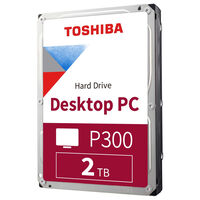 Toshiba P300 HDD, SATA 6G, 5,400 RPM, 3.5 Inch - 2TB