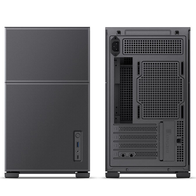 Jonsbo D31 MESH Micro-ATX Geh&auml;use, Tempered Glass - schwarz image number 3