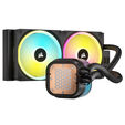 Corsair iCUE LINK H100i RGB AiO Wasserk&uuml;hlung - 240 mm, schwarz image number null
