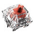 Glorious Fox Ultralight Switches, Mechanical, 5-Pin, Linear, MX Stem, 30g - Lubed, 110 Pieces image number null