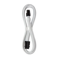 CableMod Pro ModMesh 4-pin ATX Extension, 45cm - white