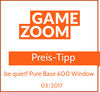 Gamezoom - be quiet! Pure Base 600 mit Sichtfenster