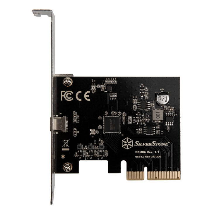 SilverStone ECU06, USB Type-C 3.2 Gen 2x2 interface card - PCIe image number 1