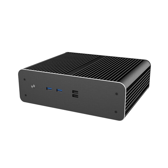 Akasa Euler CMX PC-Geh&auml;use, Mini-Geh&auml;use, Mini-ITX, Fanless - schwarz image number 1