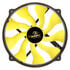 Akasa Viper R PWM Fan, 120mm Mounting - 140mm, black/yellow image number null