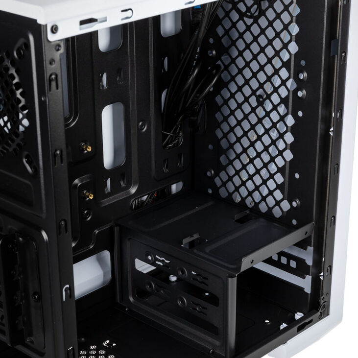 Aerocool Cylon Mini Micro-ATX Gehäuse, Acrylglas - weiß Window image number 8