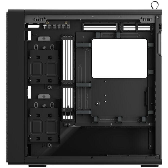 HAVN BF 360 PC Case, Midi Tower, E-ATX, Tempered Glass - Black image number 6