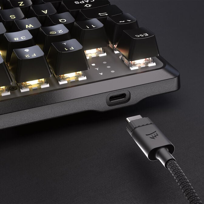 Corsair K70 Core TKL Gaming Tastatur, RGB - schwarz, Corsair MLX Red V2 Switches image number 14