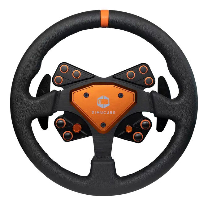 Simucube Tahko Round - 320 mm, orange image number 0