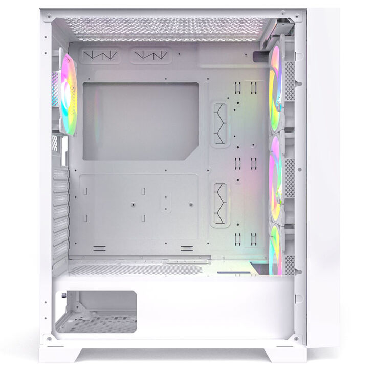 Montech AIR 1000 Premium, Mid Tower, Tempered Glass - White image number 3