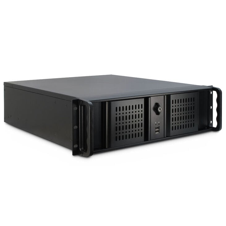 Inter-Tech 3U 3098-S, 19" rack server case - black image number 0