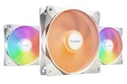 be quiet! Light Wings LX ARGB PWM Fan, Triple Pack - 120mm, white